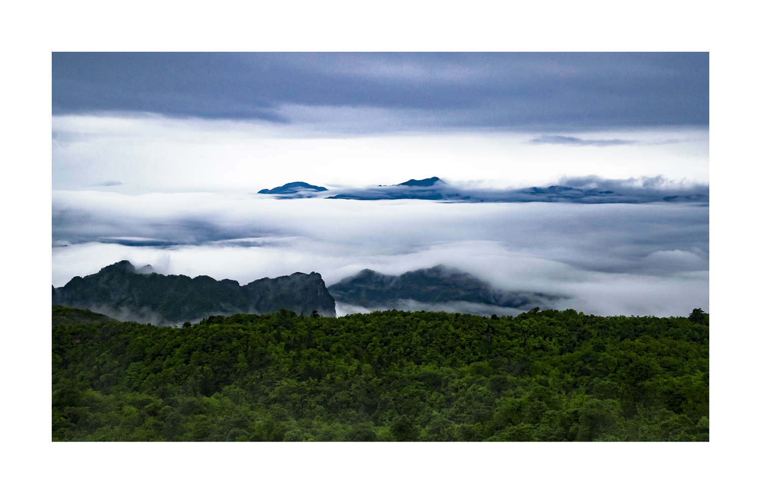 今日天门山