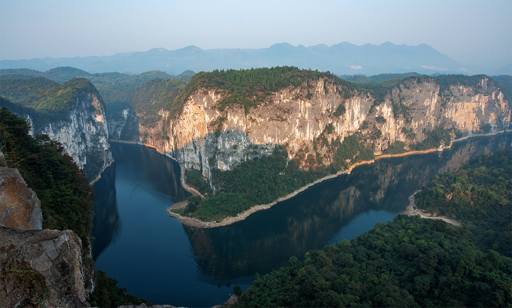 茅岩河第一湾