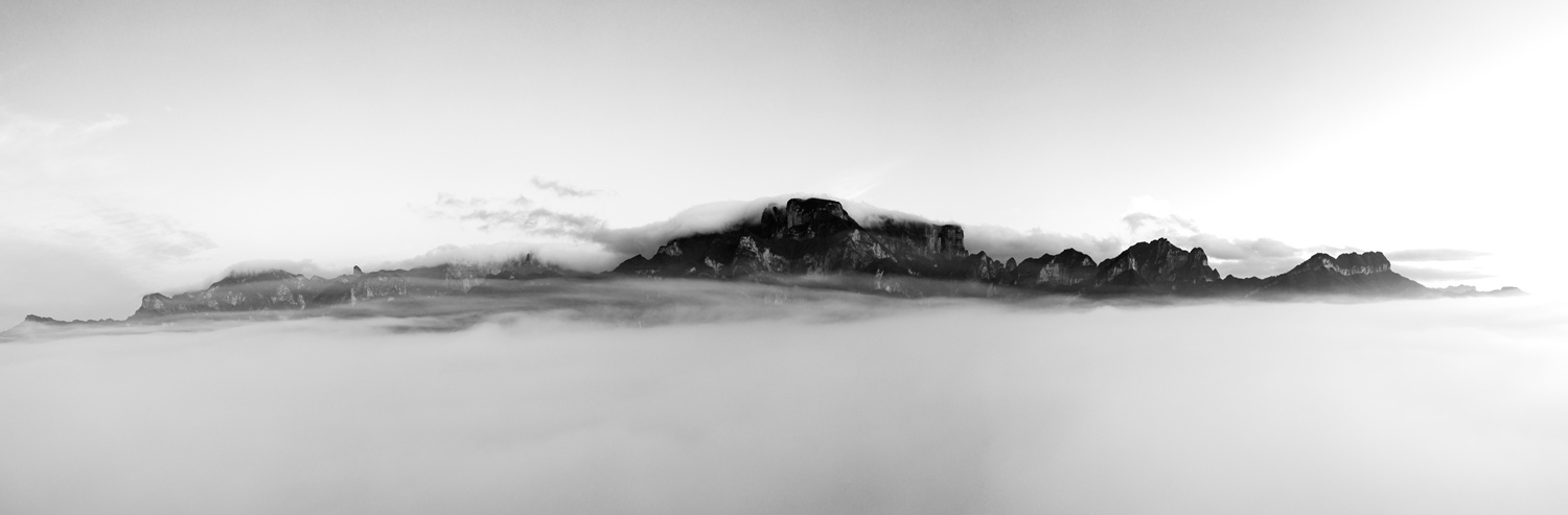 大写意之天门山