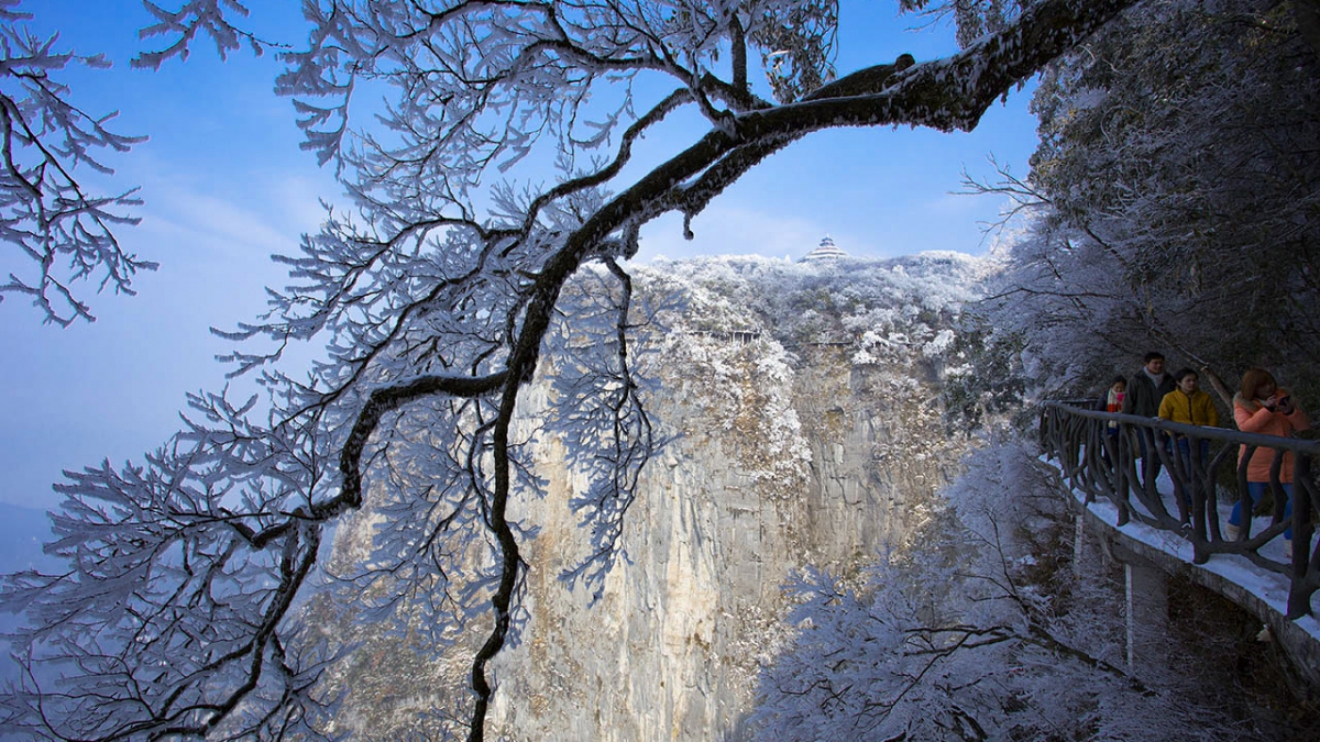 绝壁雪