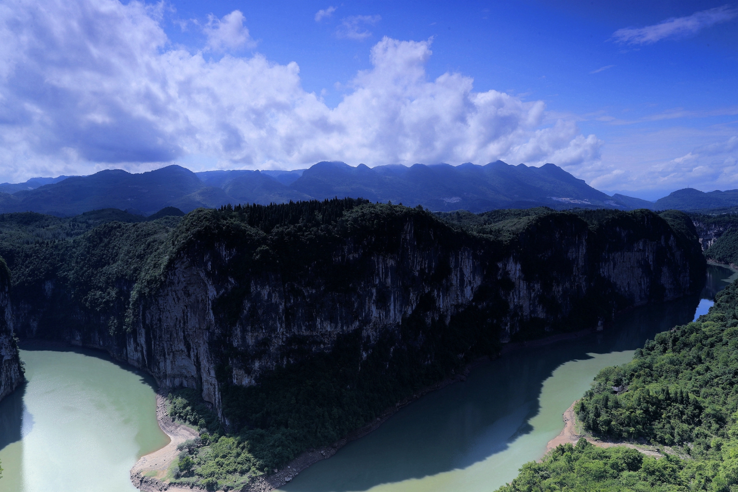 茅岩河第一湾