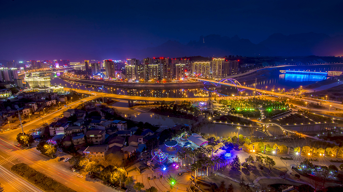 庸城夜景