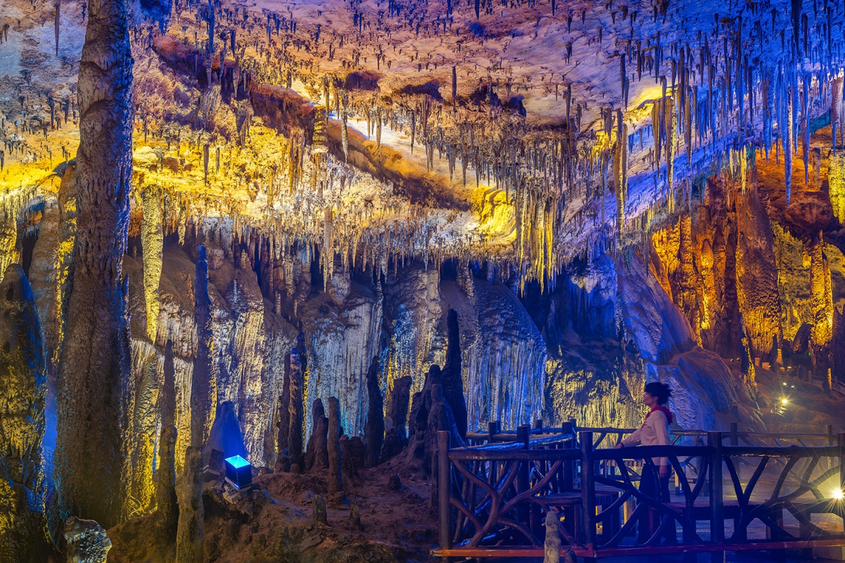 世界奇观九天洞