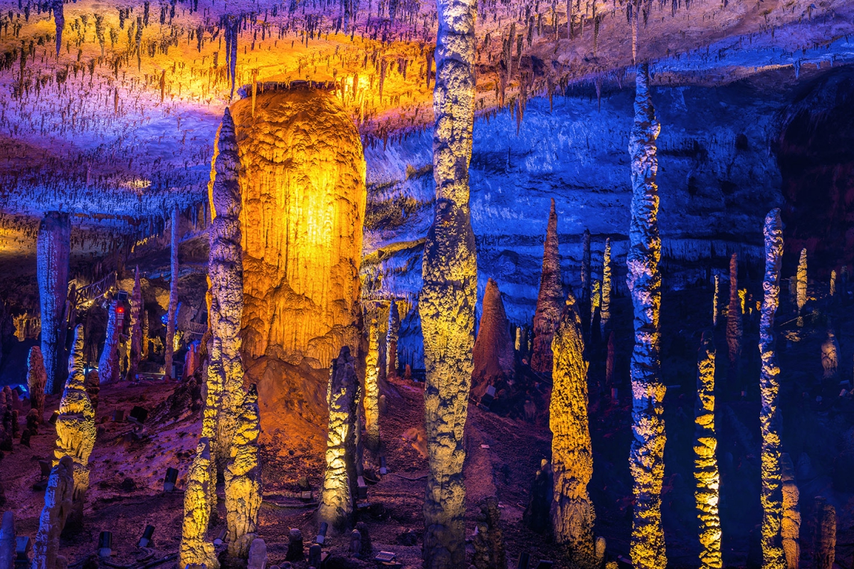 世界奇观九天洞