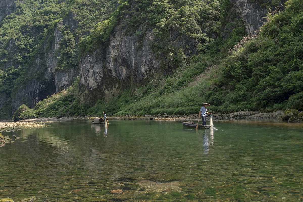 茅岩河上打魚人(4)