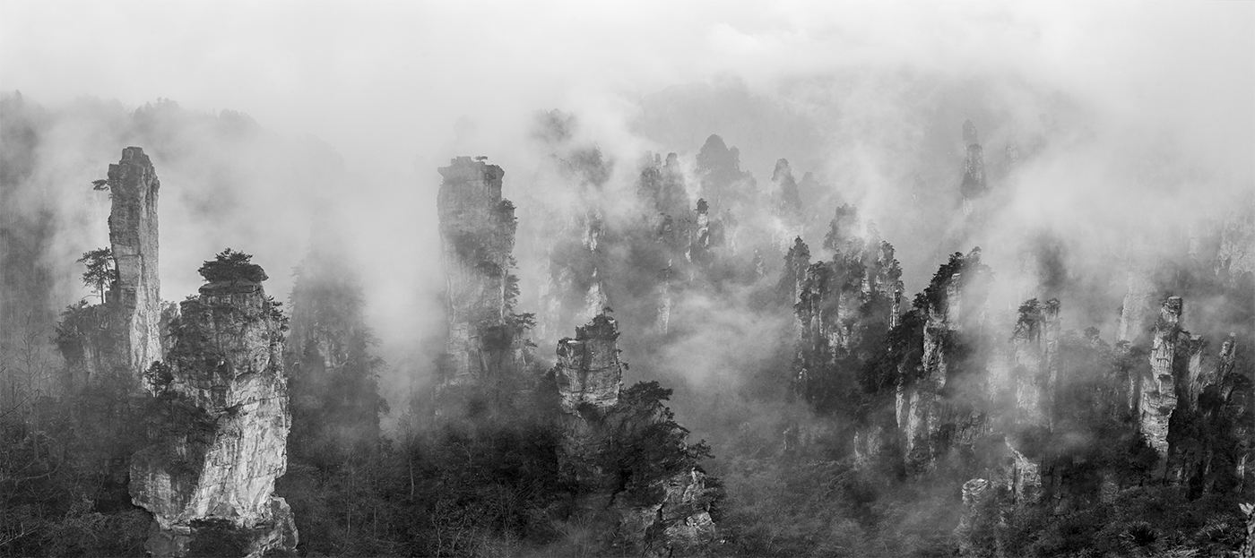 云雾仙山雾绕