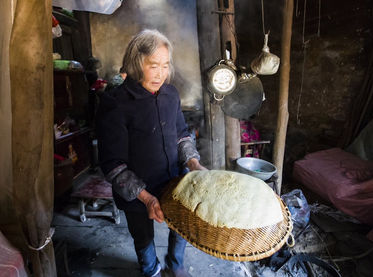 《手工制作绿豆面》（组4）
