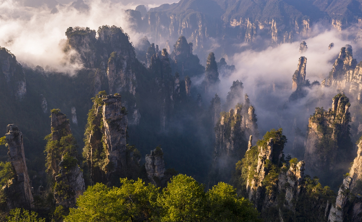 天子山