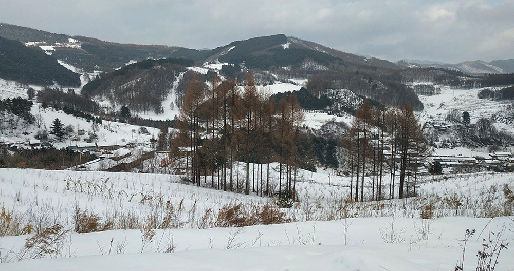 松岭小山村