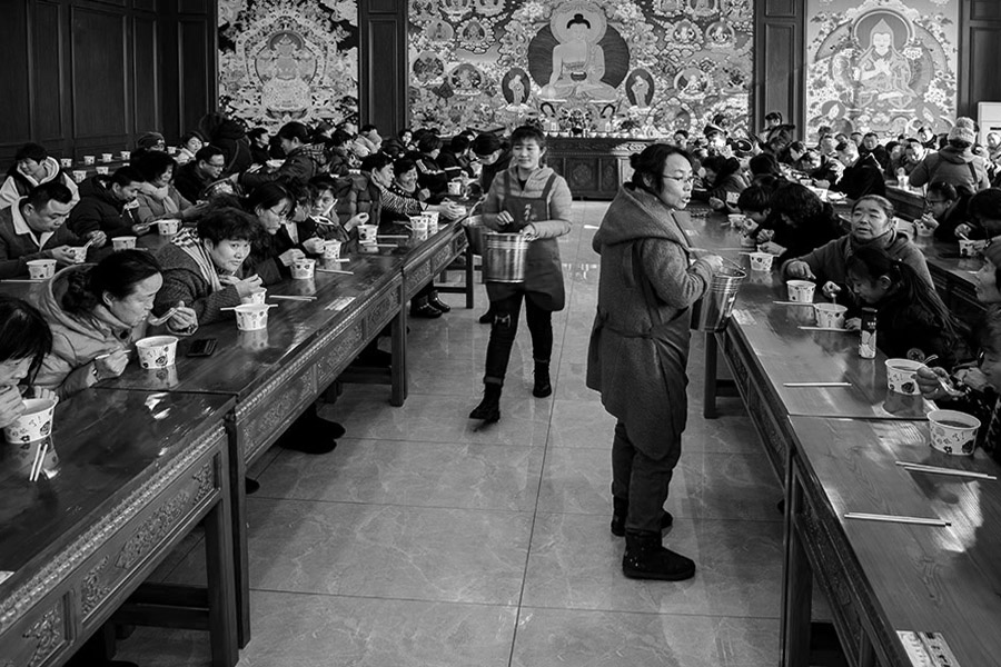 瑞应寺舍善“腊八粥”