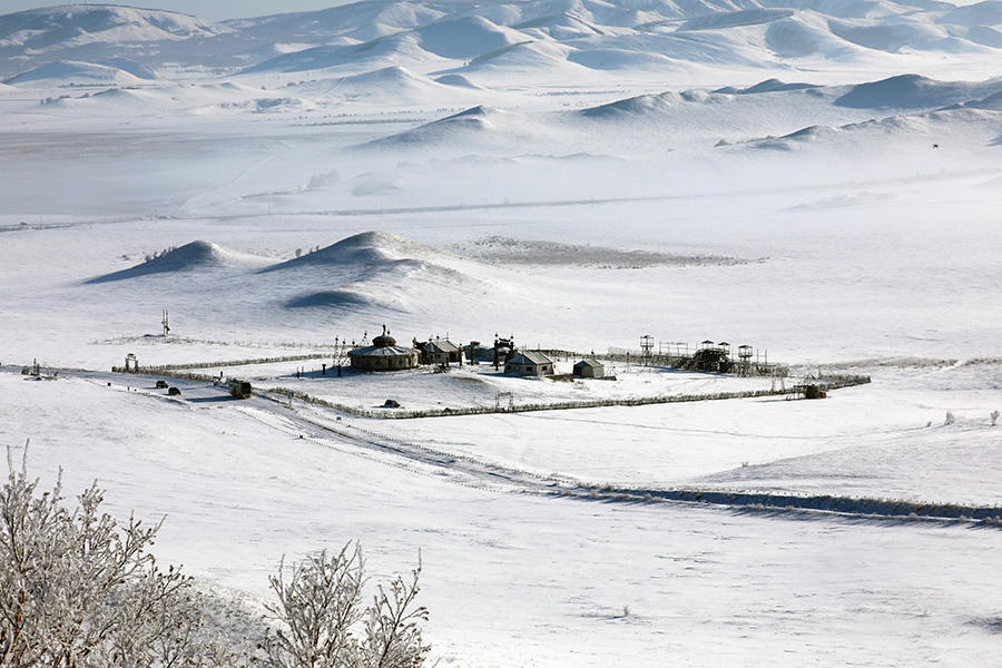瑞雪草原