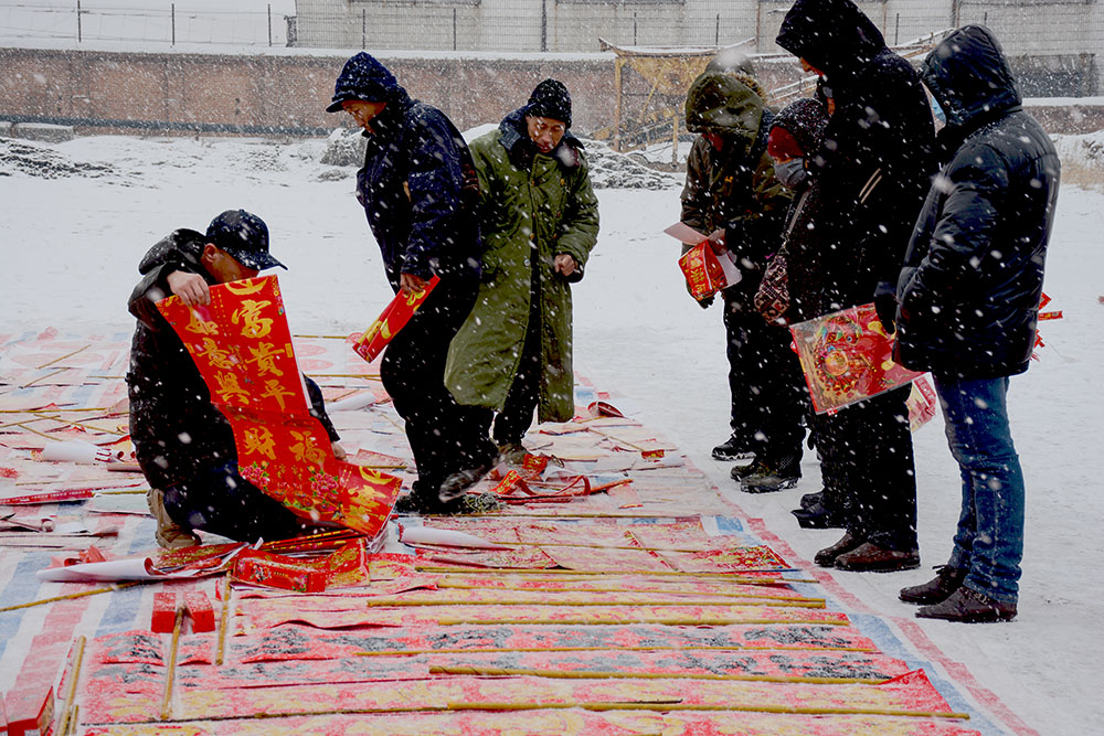 飞雪迎春