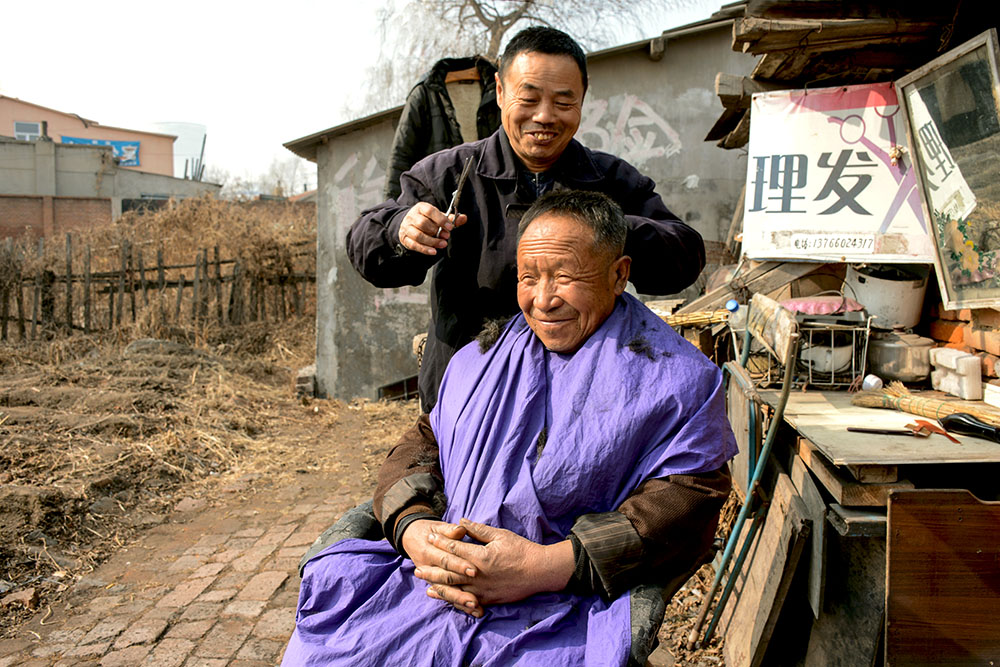 走乡村的剃头匠