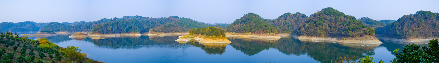 湖光山色