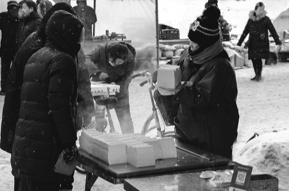 雪中大豆腐