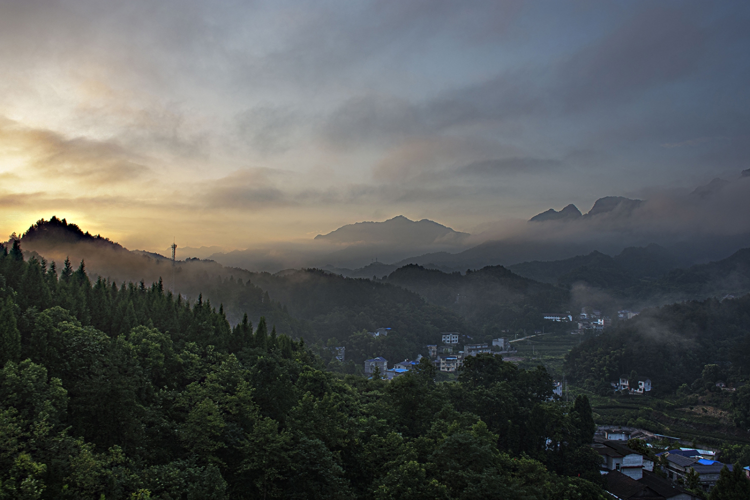 双峡晨早