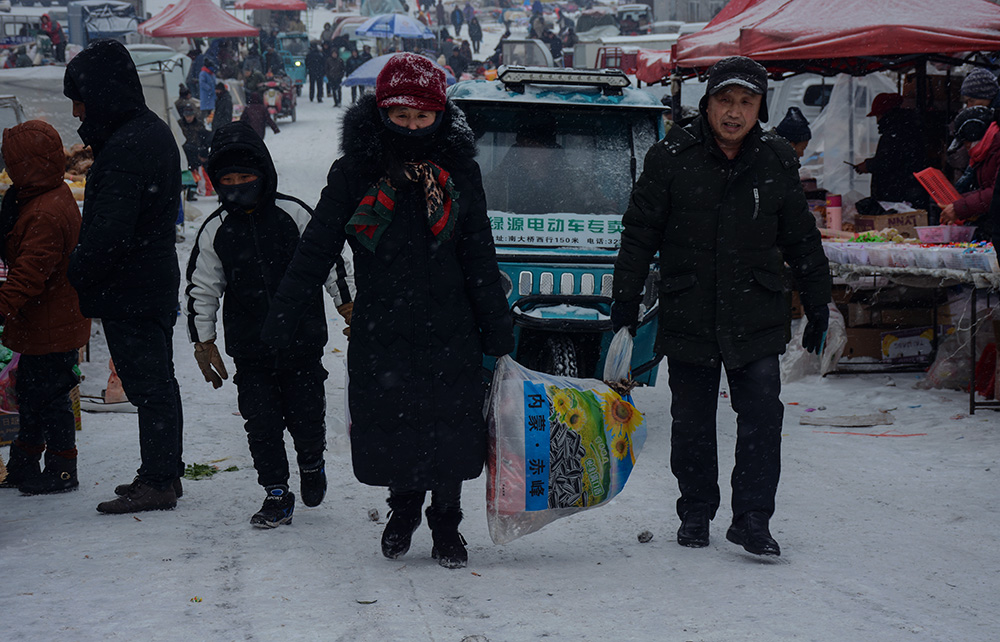 雪中集市