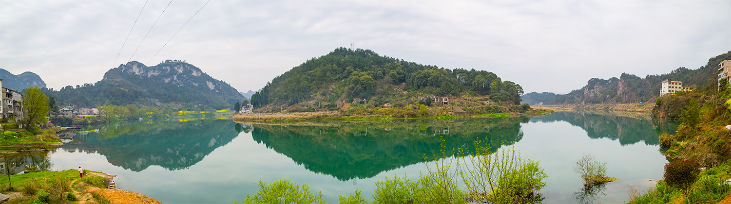 静静地澧水河边