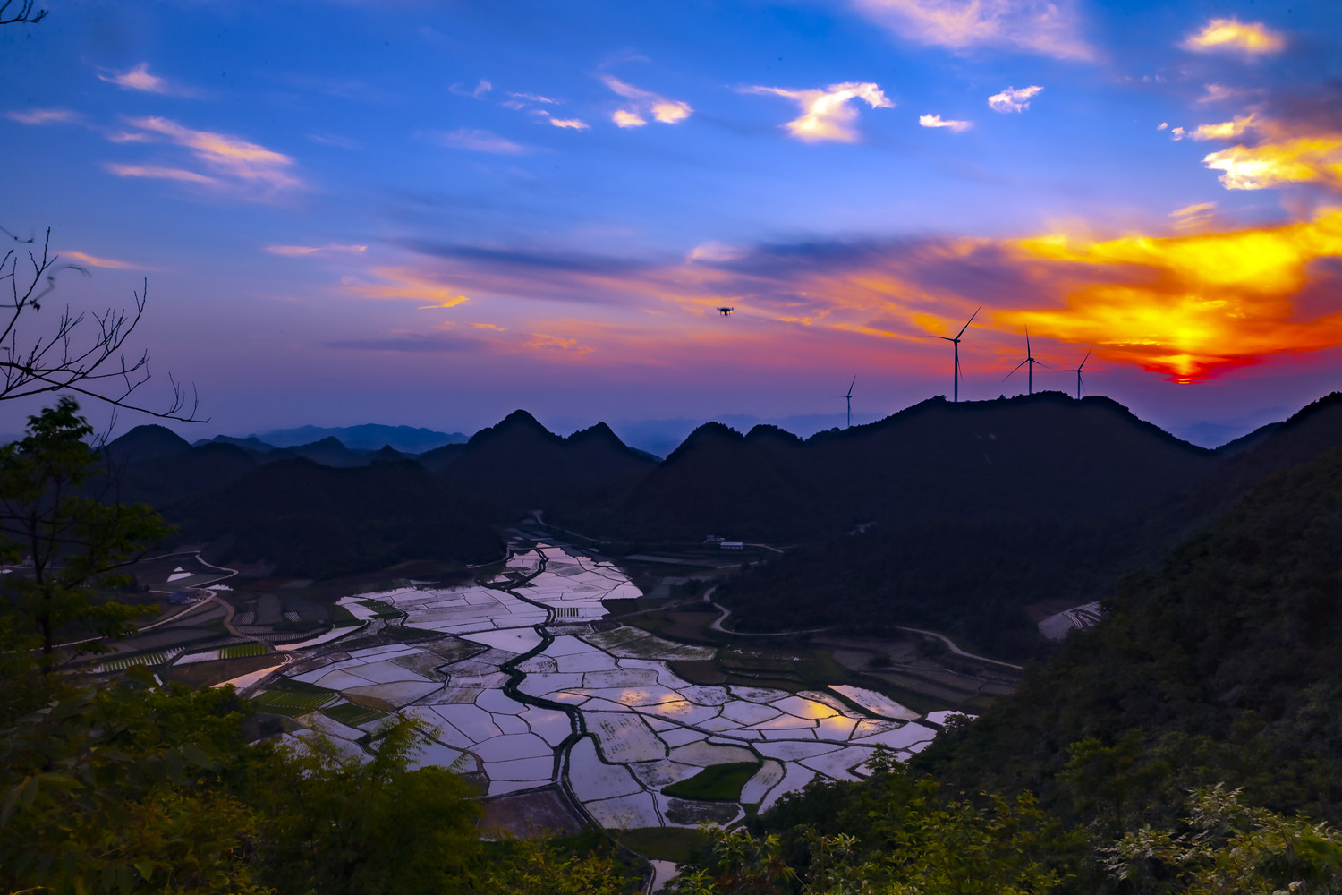 羊峰山风光