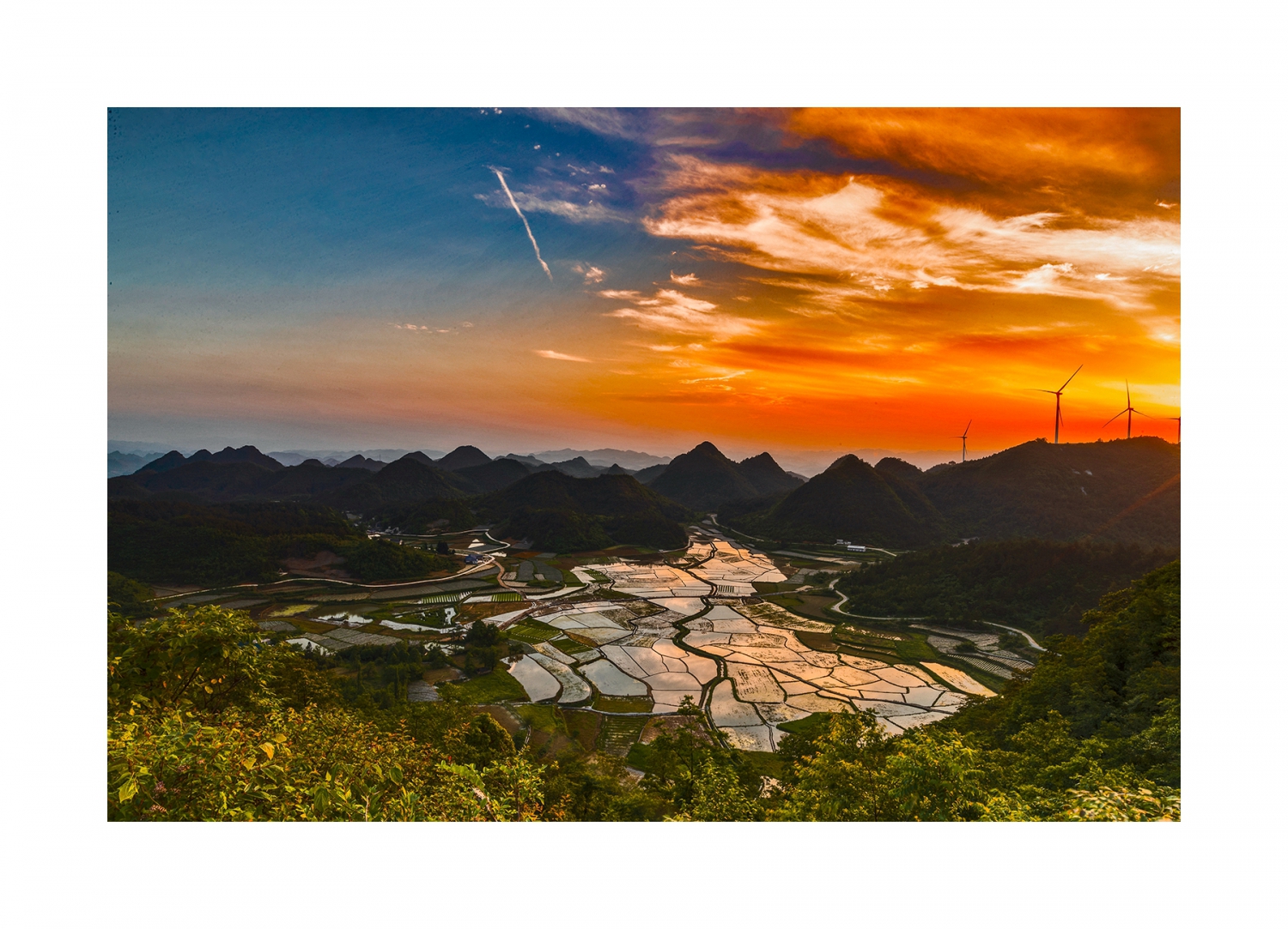 日落羊峰山