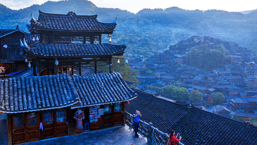 千户苗寨夜景
